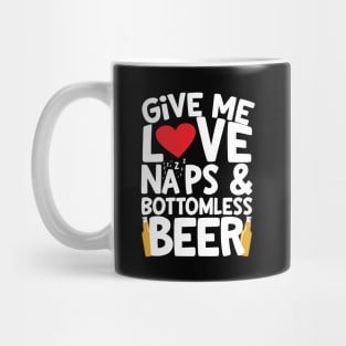 Love, Naps & Bottomless Beer Mug